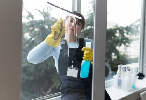 Nettoyage de vitres intérieures et extérieures à Montjean